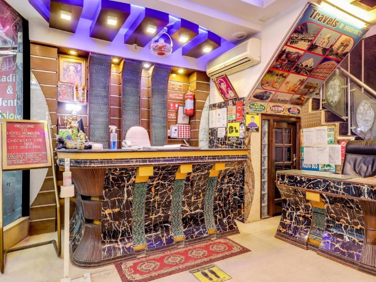 Hotel Roma Deluxe - New Delhi Railway Station Exterior foto